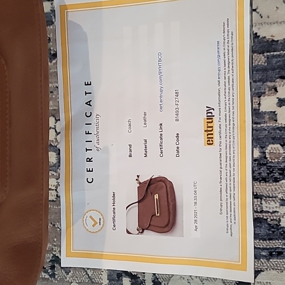 Vintage Coach 100% Leather Exceptional Condition Crossbody Handbag - Picture 2 of 12